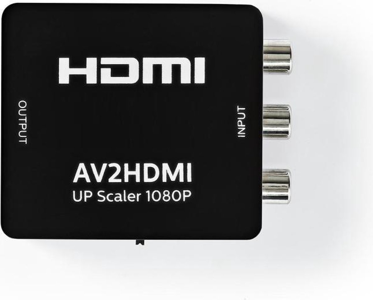 Composiet naar HDMI omvormer zwart