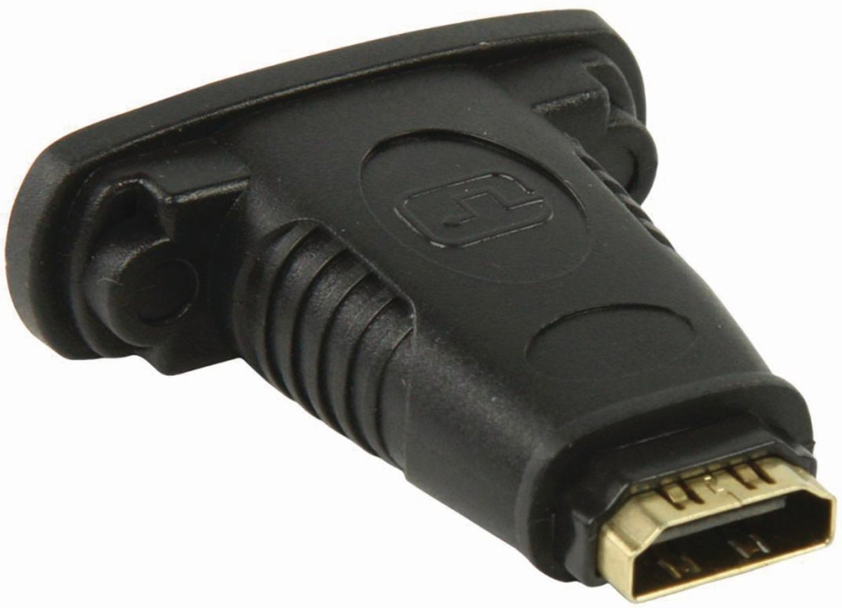 Nedis - Nedis CVGP34911BK Hdmi™- Dvi-adapter Hdmi™ Female - Dvi-d 24+1-pins Female Zwart - 30 Dagen Niet Goed Geld Terug