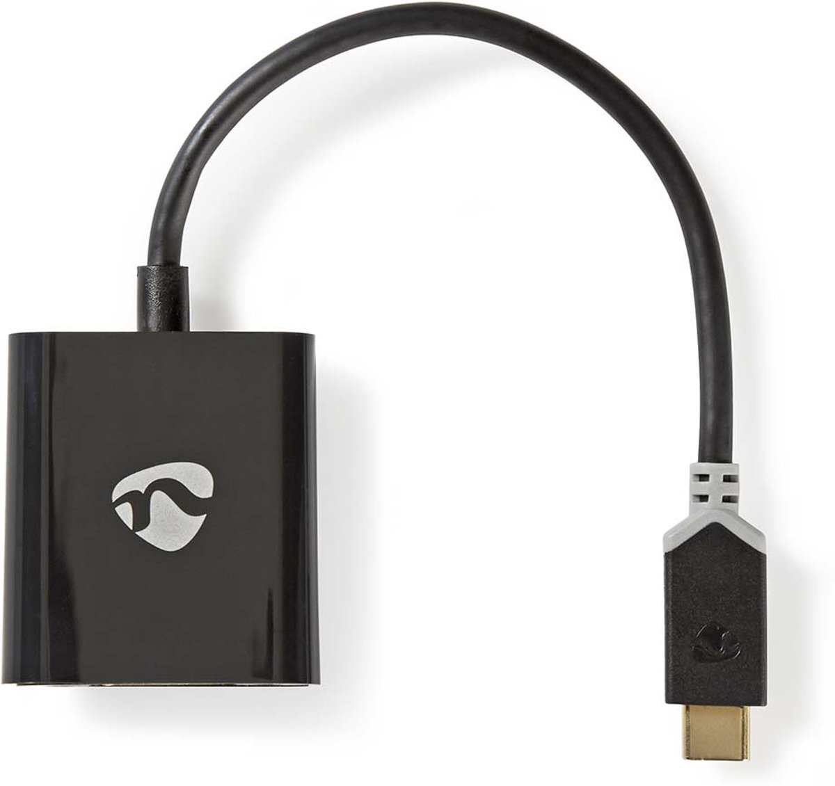 Nedis CCBW64850AT02 kabeladapter/verloopstukje USB Type-C VGA Antraciet