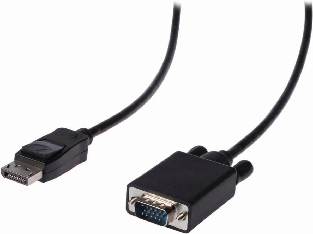 Nedis CCGB37300BK20 Displayport - Vga-kabel Displayport Male - Vga Male 2,0 M Zwart