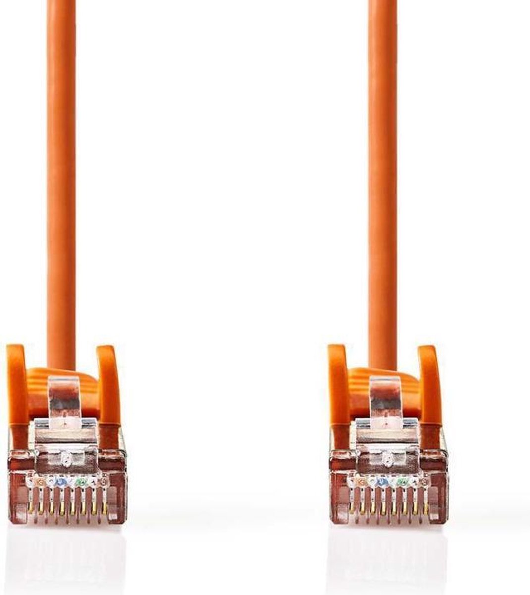 Nedis CCGP85121OG10 Cat5e Sf/utp-netwerkkabel Rj45 Male - Rj45 Male 1,0 M Oranje