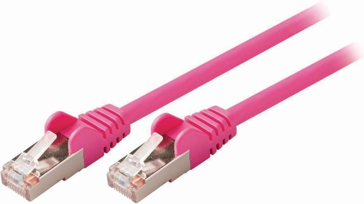 Nedis CCGP85121PK200 Cat5e Sf/utp-netwerkkabel Rj45 Male - Rj45 Male 20 M Roze