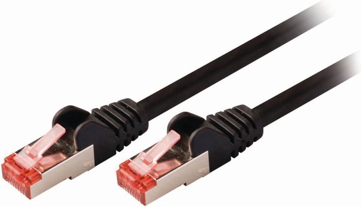 Nedis CCGP85221BK15 Cat6 S/ftp-netwerkkabel Rj45 Male - Rj45 Male 1,5 M Zwart