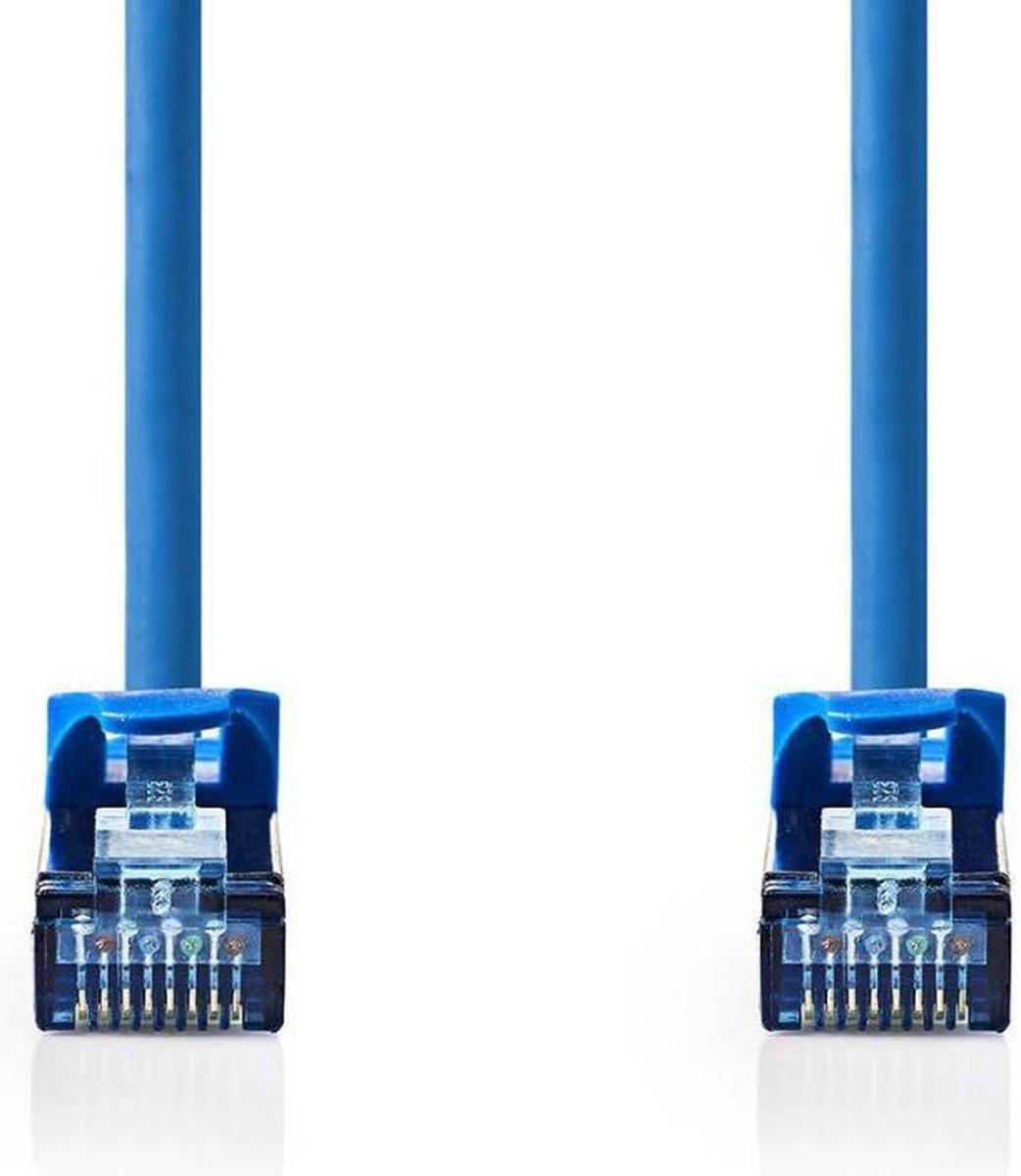 Nedis CCGP85320BU10 Cat6a Sf/utp-netwerkkabel Rj45 Male - Rj45 Male 1,0 M Blauw