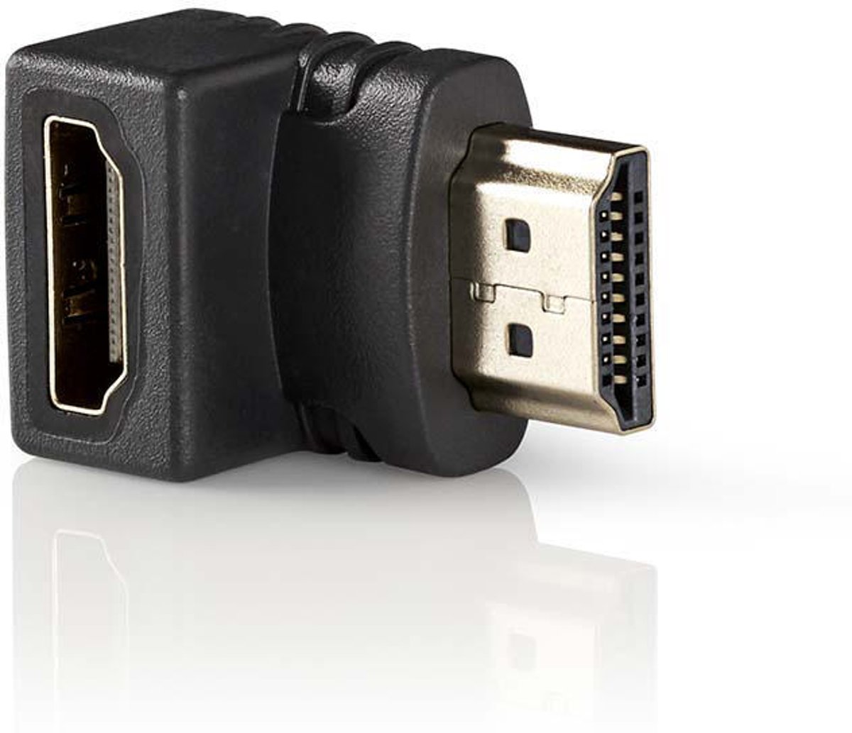 Nedis HDMI adapter - 90° haaks naar beneden - versie 1.4 (4K 30Hz)