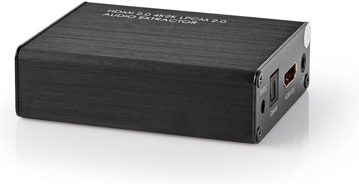 Nedis HDMI naar stereo en 5.1 audio extractor - HDMI 1.4 (4K 30Hz) / zwart