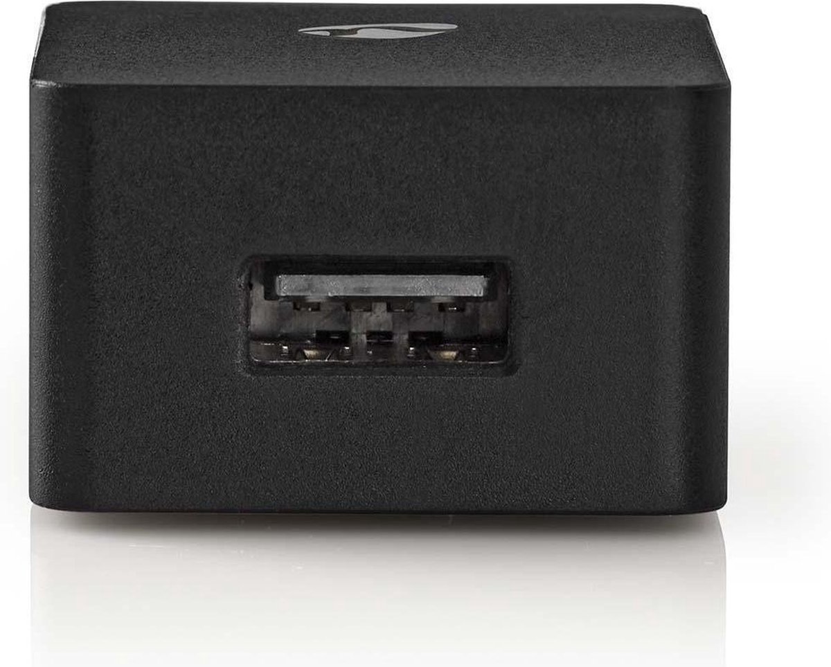 Nedis WCHAU240ABKP Thuislader 2,4 A 1x Usb-a Uitgang Zwart