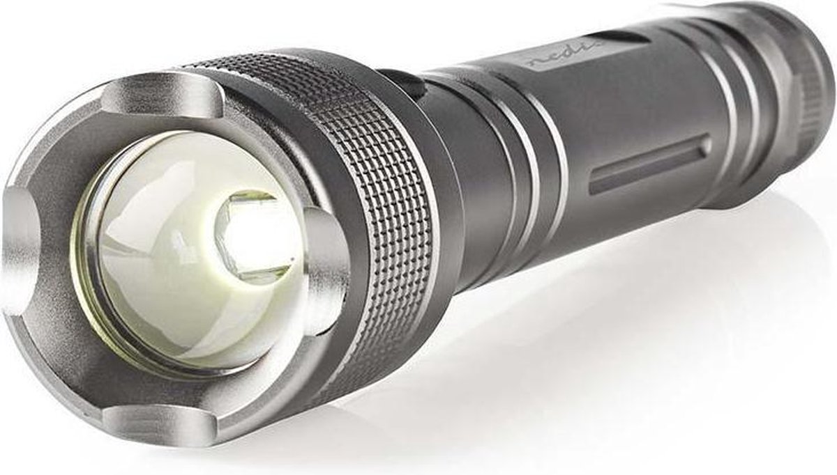 Premium LED-zaklamp 10W 500lm Grijs