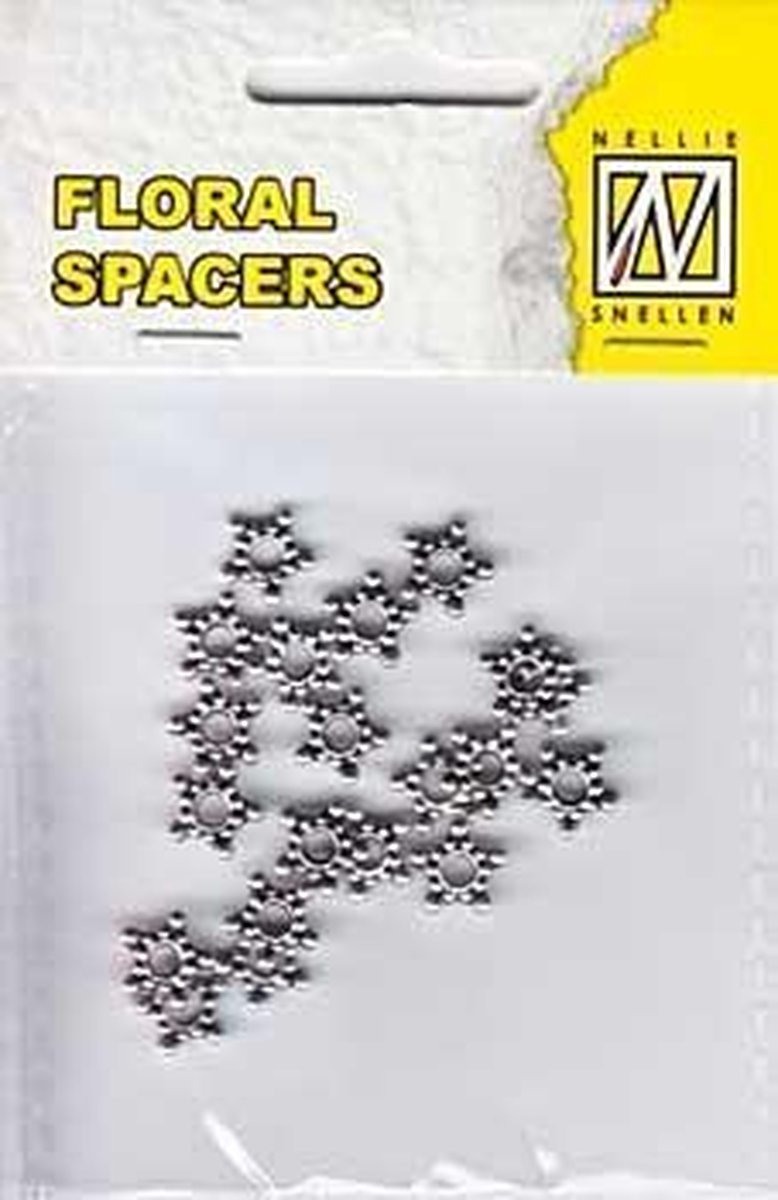 FLP-SP-004 Floral Spacers (Zilver-20 stuks)