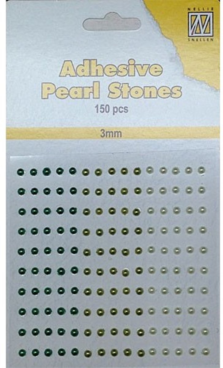  s Choice  Plak parels 3 milimeter Groen