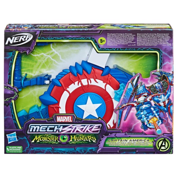   Marvel Mech Strike Monster Hunters Captain America