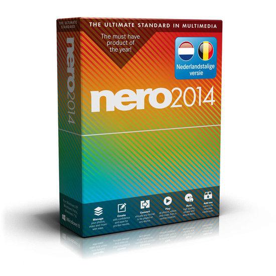 Nero 2014 (Language selected by OS) - English Box with Dutch sticker