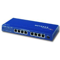 Netgear 8 Port Fast Ethernet (10 / 100) Network Switch - FS108