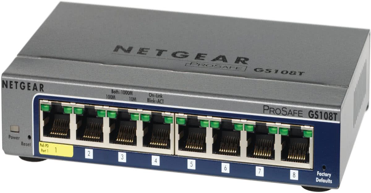 Netgear GS108T - Switch