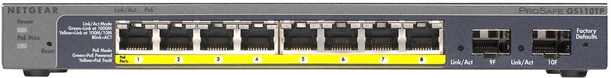 Netgear ProSAFE GS110TP - Switch