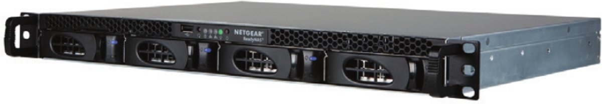 Netgear ReadyNAS 2304 NAS Rack (1U) Ethernet LAN Zwart