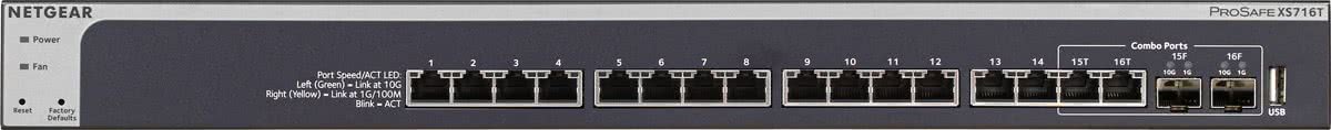 Netgear XS716T - Switch