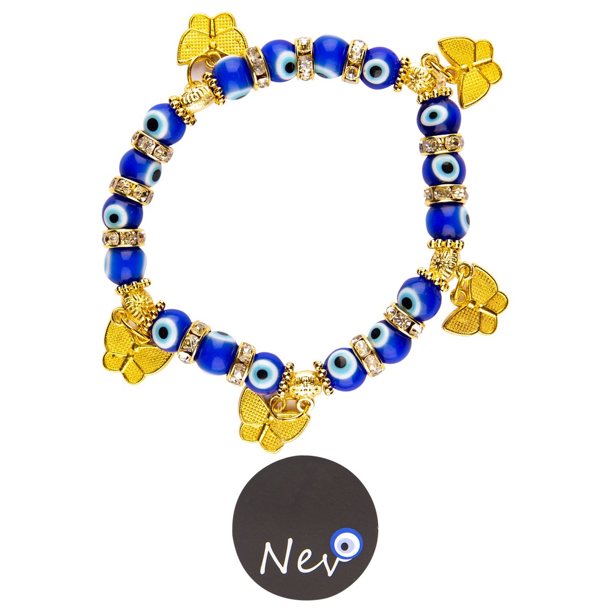 Cozi Studio   Elegant Evil Eye Bracelet for Women - Boze Oog Armband - Nazar Boncugu - Adjustable Beaded Charm Bracelet, Stylish Protection & Good Luck Accessory, Gift for Birthdays, Anniversaries & Special Occasions
