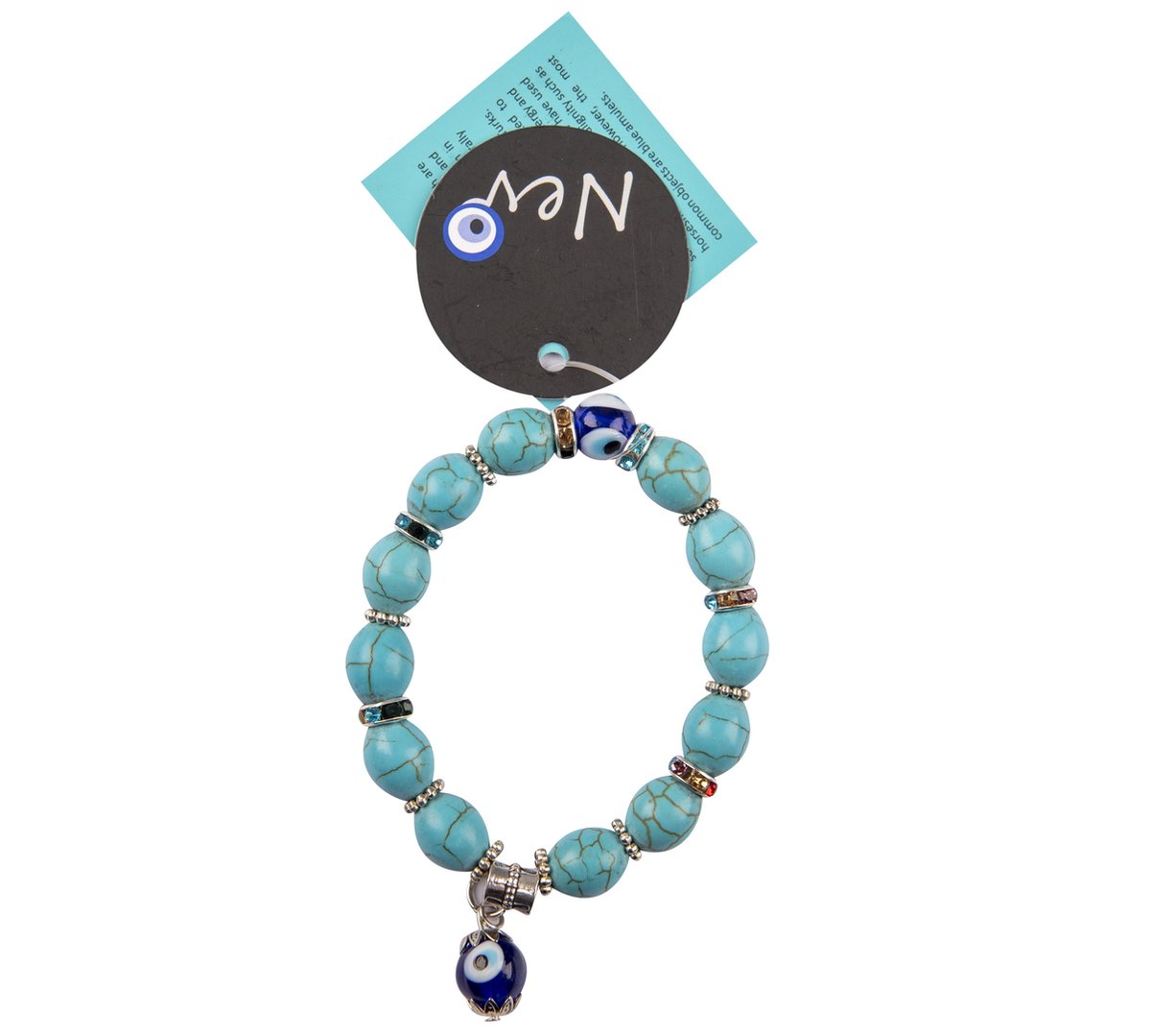 Cozi Studio   Elegant Evil Eye Bracelet for Women - Boze Oog Armband voor Vrouwen - Nazar Boncugu - Adjustable Beaded Charm Bracelet, Stylish Protection & Good Luck Accessory, Gift for Birthdays, Anniversaries & Special Occasions