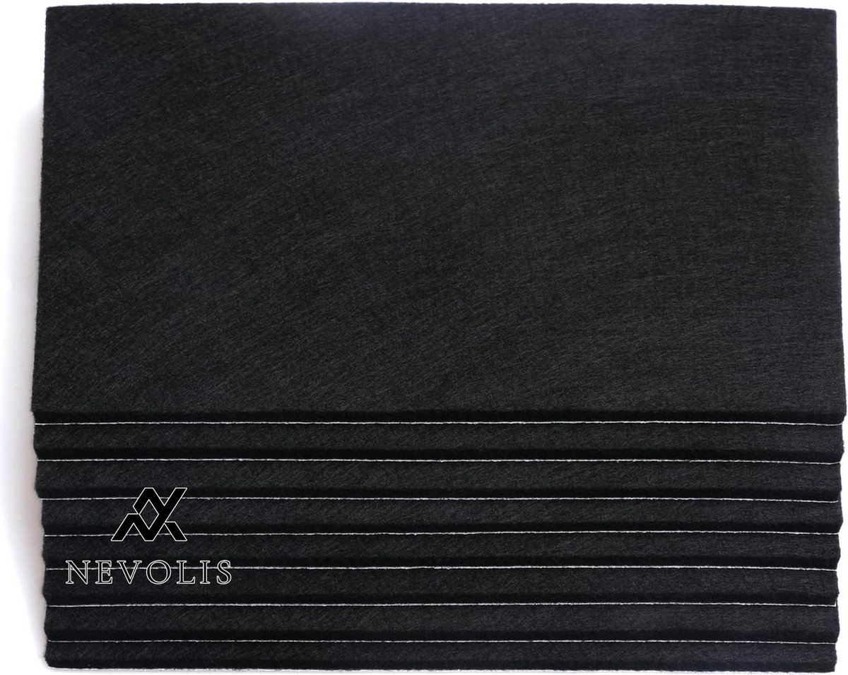   8-Pack Furniture Felt Pads 1/5