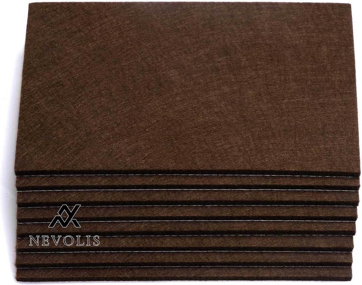   8-Pack Furniture Felt Pads 1/5
