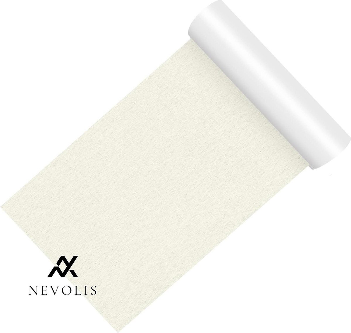   Self Adhesive Felt Glides 20 x 150 cm - Beige Furniture Glides Multifunctional Tape .