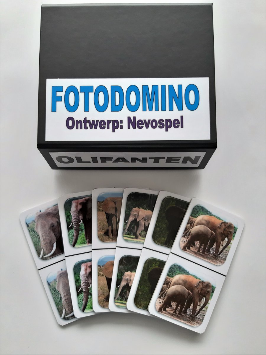 Dementie? FotoDomino Olifanten