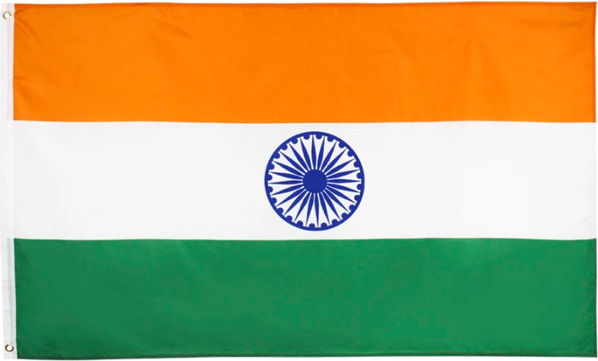 Vlag India 150 x 90 cm