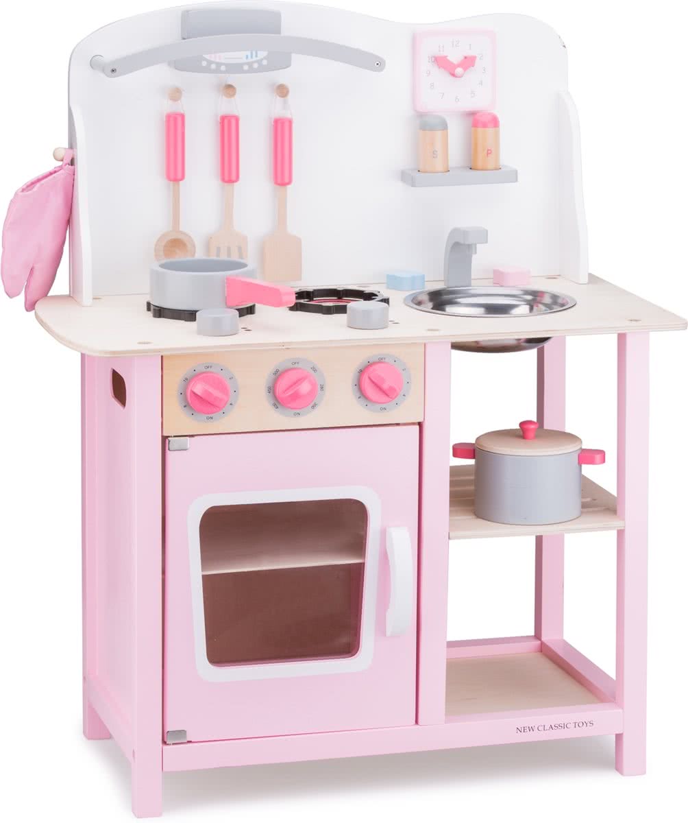 New Classic Toys - Kinderkeuken - Bon Appetit - Roze