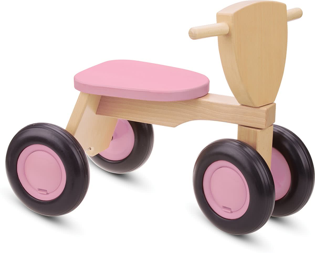 New Classic Toys - Loopfiets - Road Star - Roze