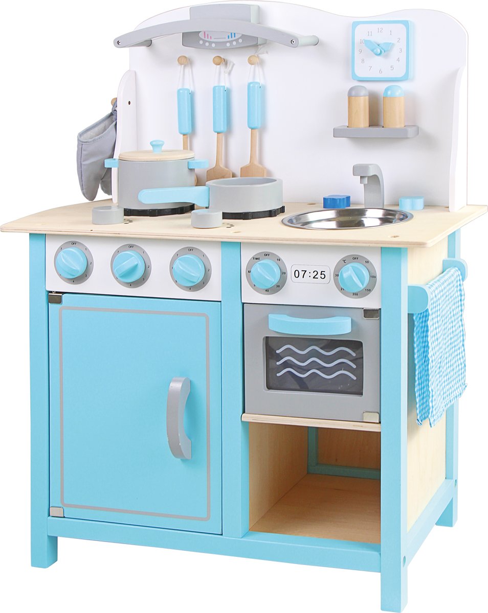 New Classic Toys - Speelkeuken - Bon Appetit - DeLuxe - Blauw