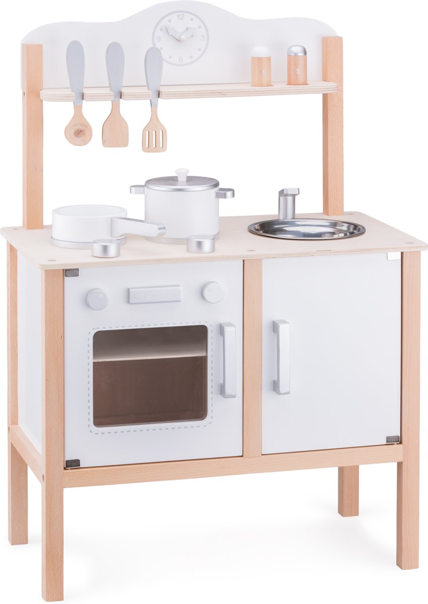 New Classic Toys - Speelkeuken - Wit - Inclusief Accessoires