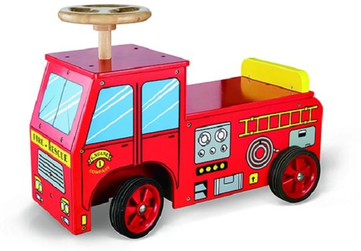 New Classic Toys Brandweer - Loopauto