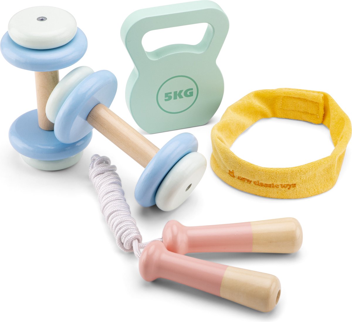 New Classic Toys Houten Speelgoed Fitness Set