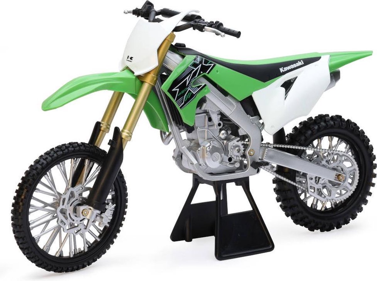 New-Ray 2020 Kawasaki KX450F Replica Mini Crossmotor 1/6 Schaalmodel