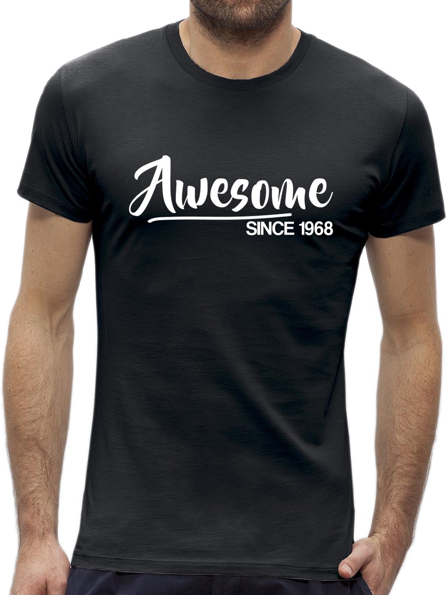 Abraham 50 jaar t-shirt / kado tip / Heren maat M / cadeau