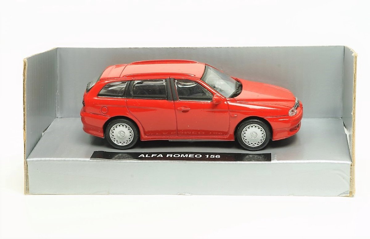 Alfa Romeo 156 Sportwagon 2000 Rood 1:43