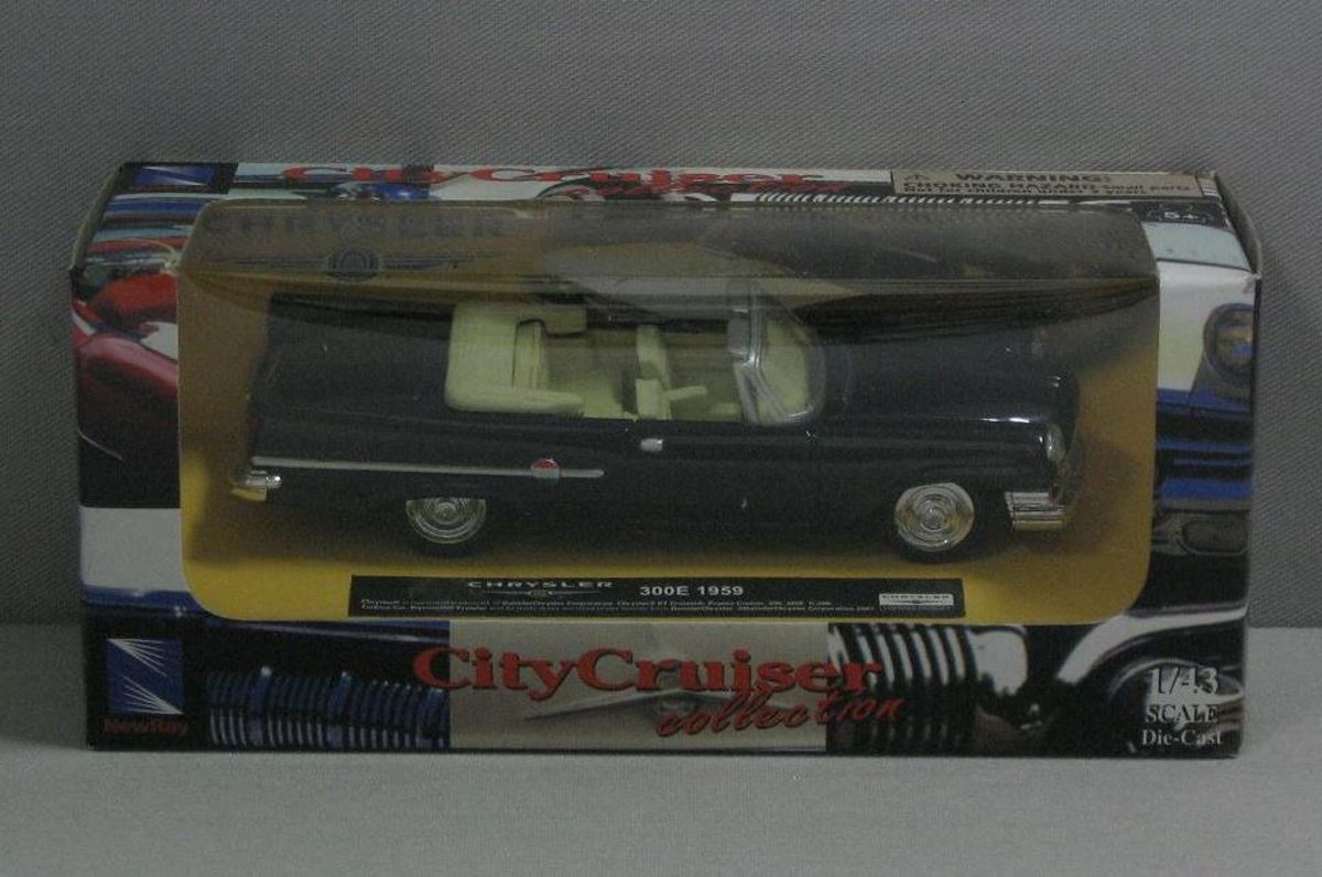 Chrysler 300E 1959 1:43 NewRay Blauw 48074