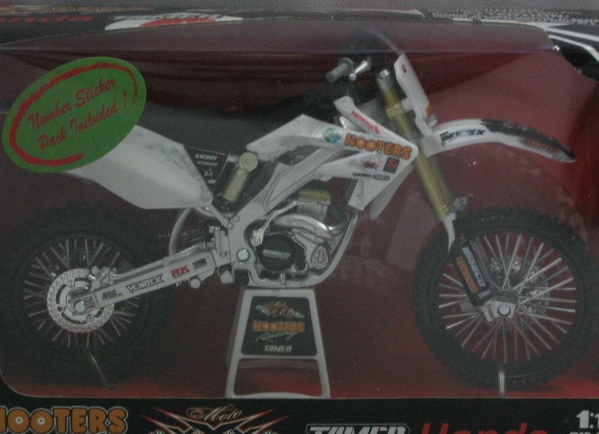 Honda CRF450R 2008 1:12  NewRay Wit 49543