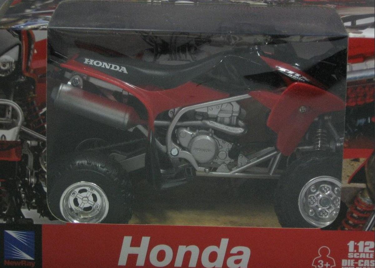 Honda TRX 450R 2007 1:12 NewRay Rood 42863