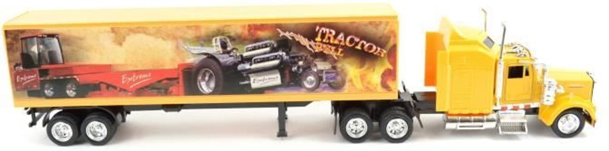 NIEUW RAY Camion KENWORTH Decor Monster Truck - Miniatuur - 1/43 � - 36,5 cm