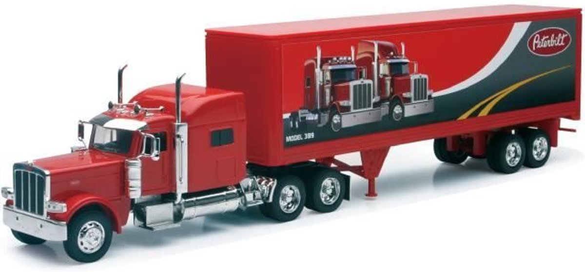 NIEUW RAY PETERBILT Containerwagen - miniatuur - 1/32 � - 55 cm