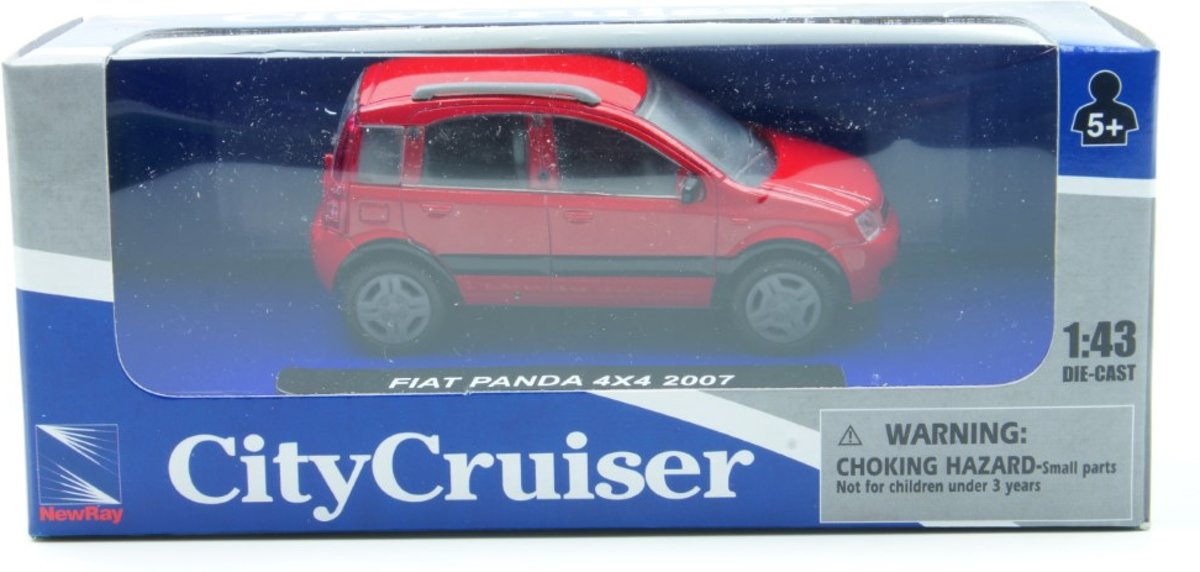 New Ray Fiat Panda Rood 1/43