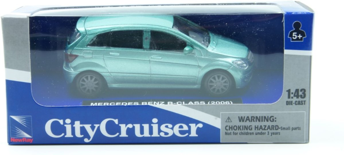 New Ray Mercedes-Benz B-Klasse Blauw 1/43