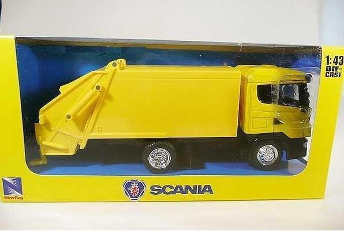 Scania R124-400 Vuilniswagen 1:43