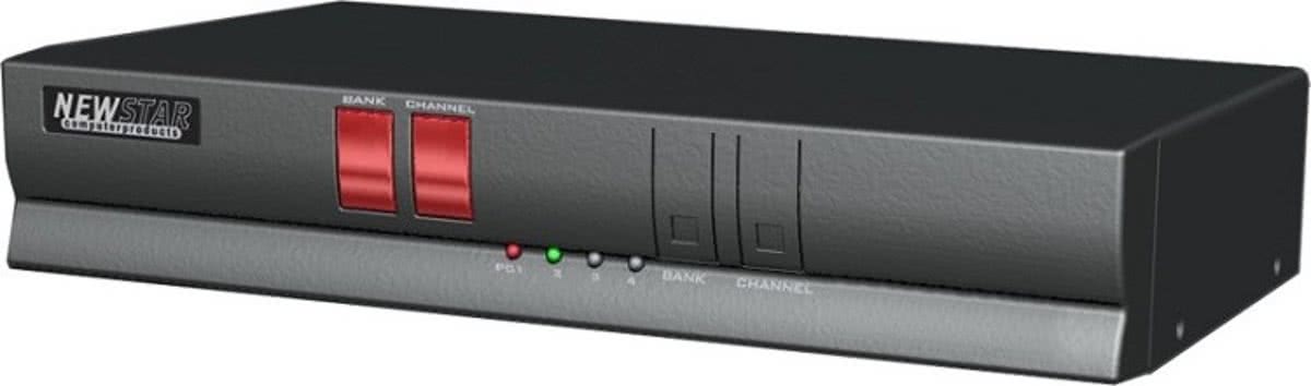 Newstar KVM Switch, 4-poort, PS/2