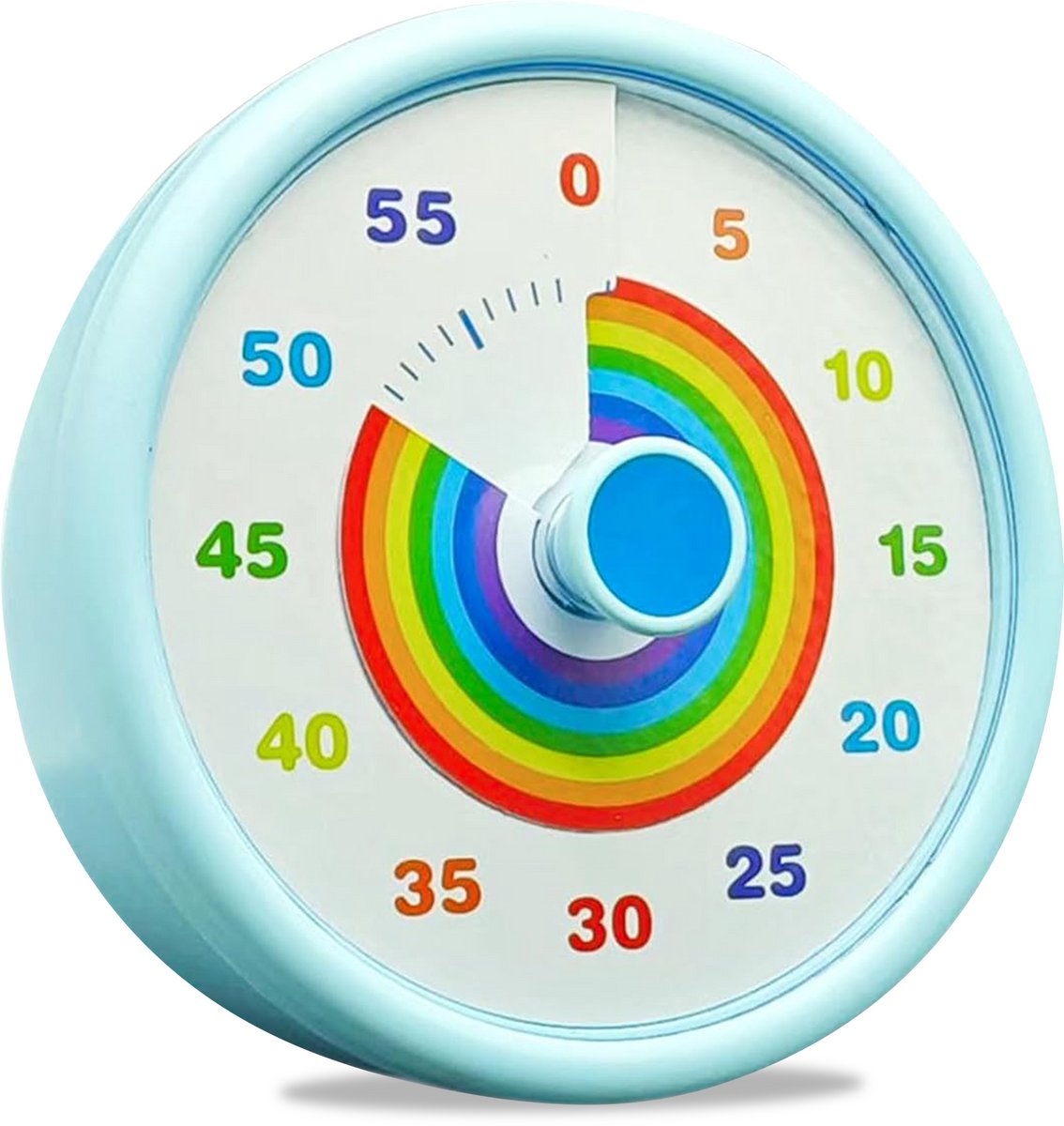 Visuele Timer voor Kinderen – 60 Minuten Aftelklok –   met Stiltefunctie – Voor Pomodoro & Time Management