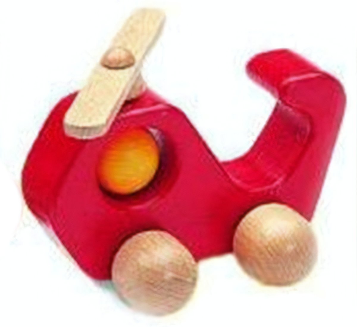 Nic Helikopter 15 Cm Rood Hout