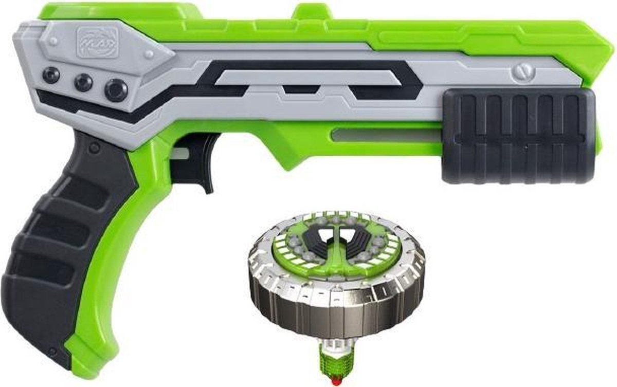 tol blaster Spinner Mad Thunder groen/zwart 2-delig