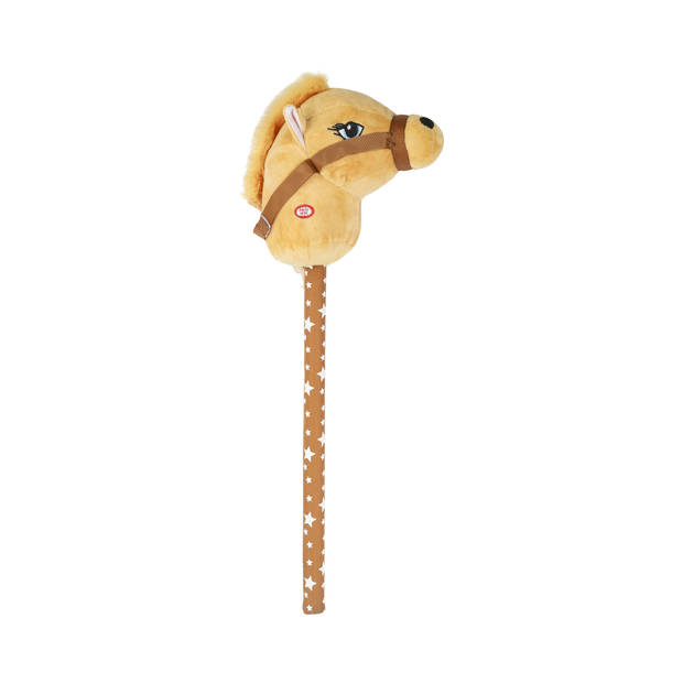 Niceey Stokpaard - Hobby Horse - Met Geluid - 80x15 cm - Bruin